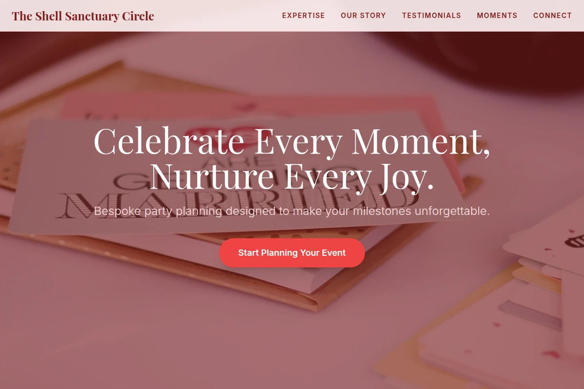 Sandbox Party Planner